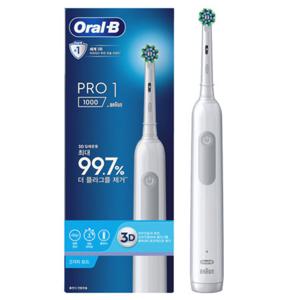 오랄비 오랄비 전동칫솔 PRO1000 화이트 PRO1000_WHITE