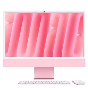 Apple [예약판매]아이맥24 M6,24GB RAM,512GB SSD,12코어 GPU-핑크