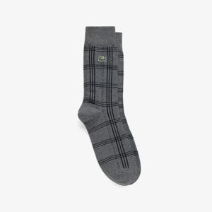 [라코스테] 남성 26FW 체크 중목 양말 RA140E-56N 050 RA140E56N050