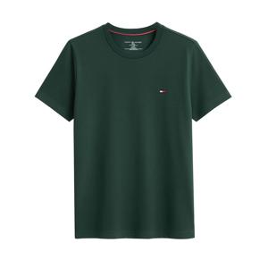타미힐피거 코어 플래그 남성 반팔티 반팔 티셔츠 그린 09T3139-302