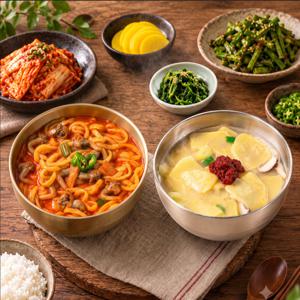 [연휴에만 10% 선착순][임박 파격가] 명품 새조개 얼큰칼국수 + 손수제비