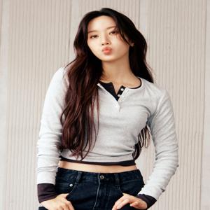 [지오다노] 여성티셔츠 립 골지 헨리넥 긴팔 레이어드티 326905 690532