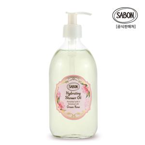 [사봉]하이드레이팅 샤워오일 그린로즈 500ml (바디워시/샤워젤)