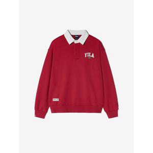 [하프클럽/휠라]휠라 공식 럭비 맨투맨 (FS2POH1102U_RED)