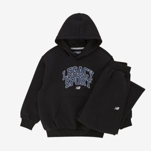 뉴발란스키즈트레이닝세트 PQC NK9YG1701U-19 TRACK SPORTS_라이트 기모 후드 일자팬츠 셋업