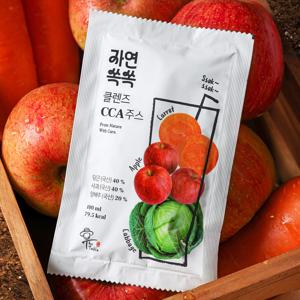 클렌즈 CCA주스 100% 국내산 원재료 당근 사과 양배추 100ml 30포