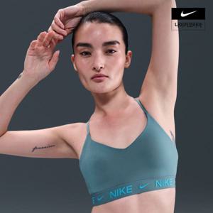 (나이키) 인디 라이트 서포트 여성 패드 어저스터블 스포츠 브라 FD1063-006