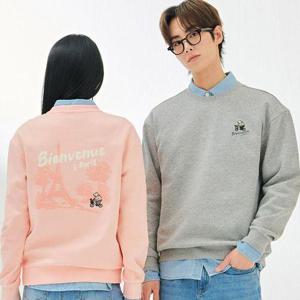 [체이스컬트]커플 맨투맨 캐릭터 티