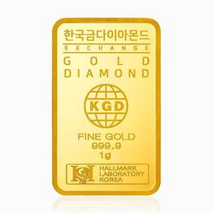 갤러리아_순금 미니 골드바 24K 1g 999.9 금시세