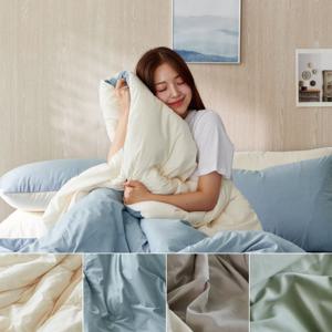 잠그리다 마카롱 알러지케어 극세사 차렵 이불 슈퍼싱글SS