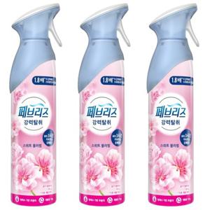 페브리즈 에어 공기탈취제 165g 스위트 블러썸x3개 스프레이타입 쾌적한 실내
