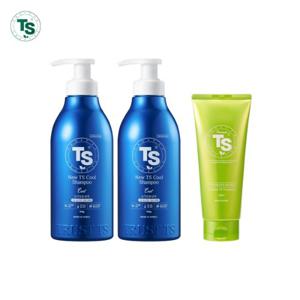 뉴 TS쿨샴푸 500g*2개+프리미엄트리트먼트200g*1개