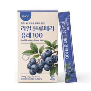 [더조은] 리얼 블루베리 퓨레 100  20g  3박스 (총 42포)