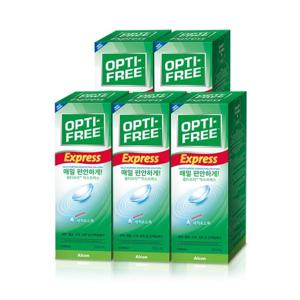 옵티프리 렌즈세척액 익스프레스 355ml 5개
