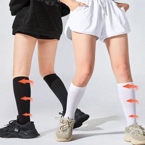 [루즈루나]일나비 여자 종아리압박 니삭스 러닝 필라테스 양말 스포츠양말