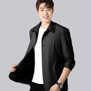 캐주얼 남성 트렌치 자켓 정장 남성 자켓 가을 싱글 WFLPPGO