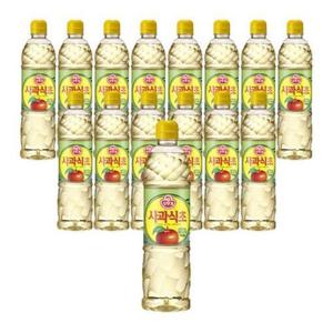 오뚜기 사과 식초 900ml, 15개
