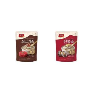 [동원]양반 전복죽 420g x 6개 + 쇠고기죽 420g x 6개