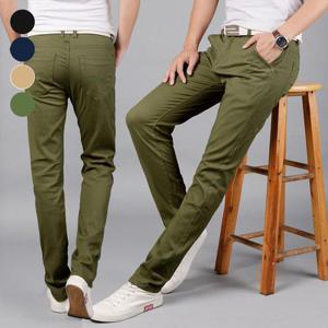 [리빌모아]남자 캐주얼 베이직 치노 일자 면 바지 DMES-PTA-STS14179744-R