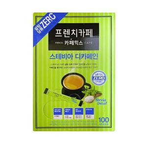 [그로미스]남양 프렌치카페 카페믹스 스테비아 디카페인 100Tx1개 (25469327)