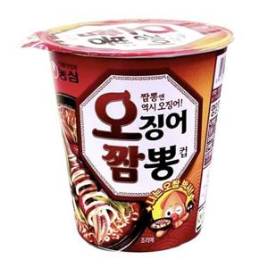 농심 오징어짬뽕 소컵 67g x 24개