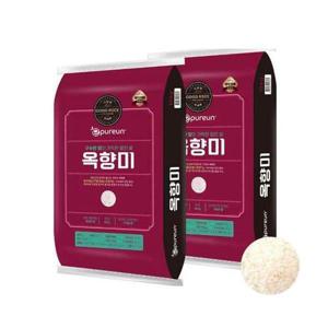 [셀러허브 식품]25년산 햅쌀 옥향미 20kg 구수한 향과 찰진밥 (특등급)