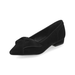 [26FW 신상] 엘칸토 여성 셔링 리본 플랫 펌프스 2cm LCWD41I639
