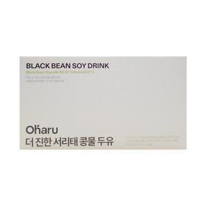오하루 자연가득 더 진한 서리태 콩물 두유 180ml x 15팩 x 1박스