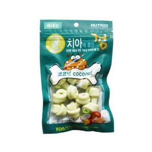 [BZ7989M8_58]뉴트리오 국내산 좋은 강아지껌 코코넛 80g
