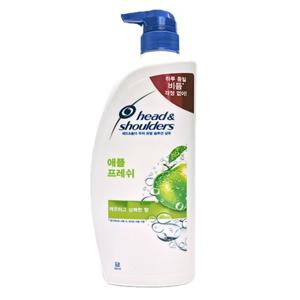 헤드앤숄더 비듬샴푸 가려운 두피케어 850ml 애플프레쉬