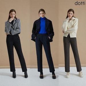 [도티]고탄성 기모 본딩 슬랙스 여성3종PNSW