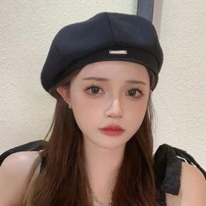 베레모 모자 여성 가을 빵모자 심플 러블리 패션 WFK54G1