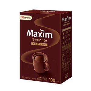 [맥심]동서 맥심 솔루블 아라비카 100 아메리카노 100T 블랙커피 (14540265)