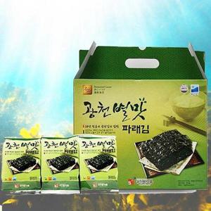 [셀러허브 식품]광천김 별맛 파래김(식탁용김 15gx12봉)