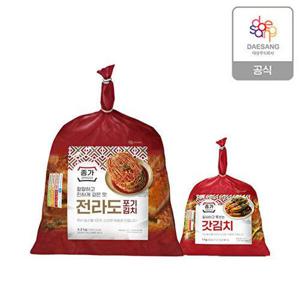 [종가집]전라도 포기김치 4.2kg + 갓김치 1kg