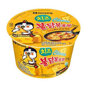 삼양 치즈 불닭볶음면 큰컵 105g X 16개