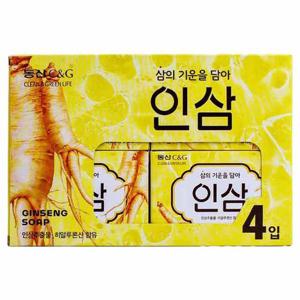 동산씨앤지 건강한 인삼 비누 90g x 4개입