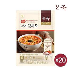 [본죽]얼큰 낙지김치죽 200g 20팩