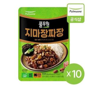 [풀무원]지마장짜장 덮밥소스 180gX10개