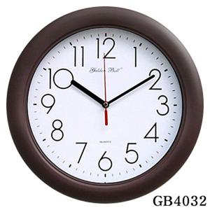 원룸꾸미기 GB4032 고급 무소음 밤색 벽시계 320파이 제조한국 인테리어시계