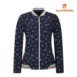 [올포유][올포유] 여성 프린트 블루종 점퍼 AWJUM3171-915