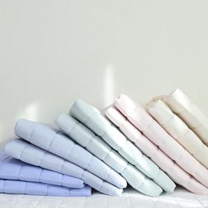 먼지없는 알러지케어 워싱 마이크로 모먼트 밴딩 침대패드 (Q) 12color