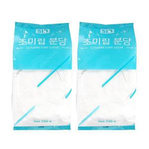 [선인]선인 초미립분당 700g 2개 SIB 설탕 슈가파우더 슈가분말 (12536751)