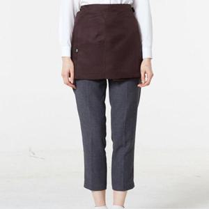 엉덩이덮는 브라운 127x38 짧은 허리 앞치마 매장 앞치마쇼핑몰 HWFFN3JX