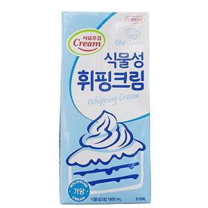 식물성 휘핑크림 1.000ML X 2개 d80074