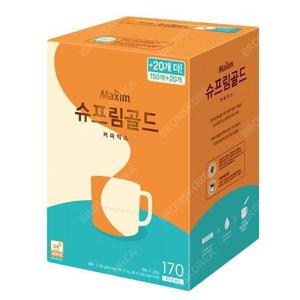 [맥심]동서 맥심 골드 170T 일회용 믹스 커피 스틱 이지컷 (14491747)