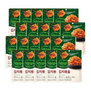 갤러리아_[CJ] 비비고 김치볶음 80g X 20개