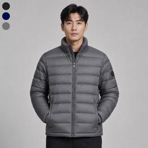 [니콜생지르][A] 남성 가로 퀼팅 경량 패딩 자켓 3종 1택