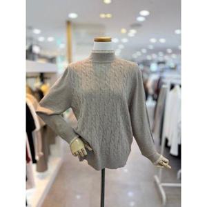 갤러리아_[클리지]꽈배기프릴하이넥니트티셔츠(CQ8WKP08)