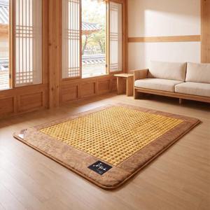 일월 개화몽 전기매트 더블 145x200 분리난방 황토 세라믹볼 일월전기매트